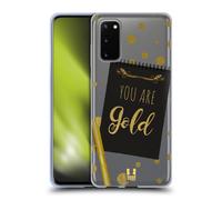 HEAD CASE NOTE A SE STESSI CUSTODIA COVER MORBIDA IN GEL PER SAMSUNG TELEFONI 1