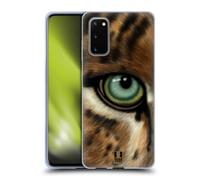 HEAD CASE OCCHIO ANIMALE CUSTODIA COVER MORBIDA IN GEL PER SAMSUNG TELEFONI 1
