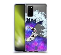 HEAD CASE ONDE GALATTICHE CUSTODIA COVER MORBIDA IN GEL PER SAMSUNG TELEFONI 1