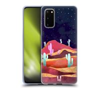 HEAD CASE PAESAGGI ORO CUSTODIA COVER MORBIDA IN GEL PER SAMSUNG TELEFONI 1