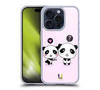 HEAD CASE PANDA KAWAII CUSTODIA COVER MORBIDA IN GEL PER APPLE iPHONE TELEFONI