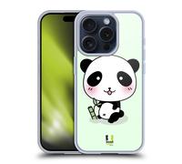 HEAD CASE PANDA KAWAII CUSTODIA COVER MORBIDA IN GEL PER APPLE iPHONE TELEFONI