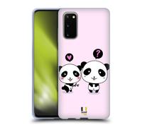HEAD CASE PANDA KAWAII CUSTODIA COVER MORBIDA IN GEL PER SAMSUNG TELEFONI 1