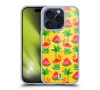 HEAD CASE PARADISO TROPICALE CUSTODIA COVER MORBIDA IN GEL PER APPLE iPHONE