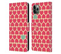 HEAD CASE PATTERN A CUORE CUSTODIA COVER A PORTAFOGLIO PER APPLE iPHONE TELEFONI