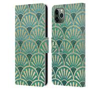 HEAD CASE PATTERN ART DECO TEXTURE CUSTODIA COVER A PORTAFOGLIO PER APPLE iPHONE