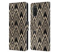HEAD CASE PATTERN ART DECO TEXTURE CUSTODIA COVER A PORTAFOGLIO PER SAMSUNG 1