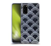 HEAD CASE PATTERN ART DECO TEXTURE CUSTODIA COVER MORBIDA IN GEL PER SAMSUNG 1