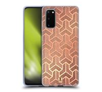 HEAD CASE PATTERN ART DECO TEXTURE CUSTODIA COVER MORBIDA IN GEL PER SAMSUNG 1