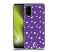 HEAD CASE PATTERN DI STELLE CUSTODIA COVER MORBIDA IN GEL PER SAMSUNG TELEFONI 1