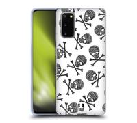 HEAD CASE PATTERN DI TESCHI CUSTODIA COVER MORBIDA IN GEL PER SAMSUNG TELEFONI 1