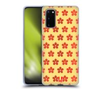 HEAD CASE PATTERN FLOREALE CUSTODIA COVER MORBIDA IN GEL PER SAMSUNG TELEFONI 1