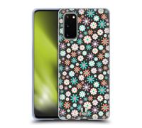 HEAD CASE PATTERN FLOREALI CUSTODIA COVER MORBIDA IN GEL PER SAMSUNG TELEFONI 1