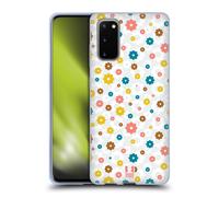 HEAD CASE PATTERN FLOREALI CUSTODIA COVER MORBIDA IN GEL PER SAMSUNG TELEFONI 1