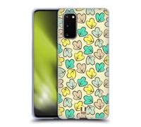 HEAD CASE PATTERN FOGLIE 2 CUSTODIA COVER MORBIDA IN GEL PER SAMSUNG TELEFONI 1