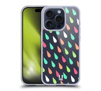 HEAD CASE PATTERN GOCCE CUSTODIA COVER MORBIDA IN GEL PER APPLE iPHONE TELEFONI