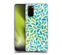 HEAD CASE PATTERN GOCCE CUSTODIA COVER MORBIDA IN GEL PER SAMSUNG TELEFONI 1