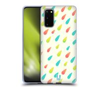 HEAD CASE PATTERN GOCCE CUSTODIA COVER MORBIDA IN GEL PER SAMSUNG TELEFONI 1