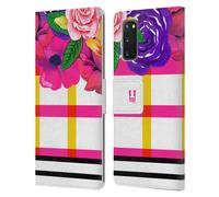 HEAD CASE PATTERN MIX CUSTODIA COVER PORTAFOGLIO IN PELLE PER SAMSUNG TELEFONI 1