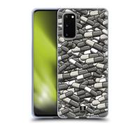 HEAD CASE PATTERN PILLOLE CUSTODIA COVER MORBIDA IN GEL PER SAMSUNG TELEFONI 1