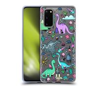 HEAD CASE PATTERN PREISTORICI CUSTODIA COVER MORBIDA IN GEL PER SAMSUNG PHONES 1