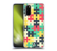 HEAD CASE PATTERN RAGAZZI CUSTODIA COVER MORBIDA IN GEL PER SAMSUNG TELEFONI 1