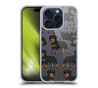 HEAD CASE PATTERN RAZZE DI CANI 3 CUSTODIA COVER MORBIDA IN GEL PER APPLE iPHONE