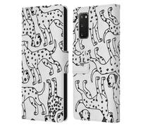 HEAD CASE PATTERN RAZZE DI CANI 4 CUSTODIA COVER A PORTAFOGLIO PER SAMSUNG 1