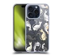 HEAD CASE PATTERN RAZZE DI GATTI CUSTODIA COVER MORBIDA IN GEL PER APPLE iPHONE