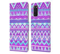 HEAD CASE PATTERN TRIBALI ACQUARELLO CUSTODIA COVER A PORTAFOGLIO PER SAMSUNG 1