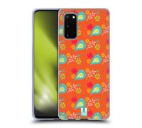 HEAD CASE PATTERN UCCELLI CUSTODIA COVER MORBIDA IN GEL PER SAMSUNG TELEFONI 1