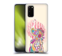 HEAD CASE PAVONI PAISLEY CUSTODIA COVER MORBIDA IN GEL PER SAMSUNG TELEFONI 1
