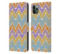 HEAD CASE PELLE DI CAMALEONTE CUSTODIA COVER A PORTAFOGLIO PER APPLE iPHONE