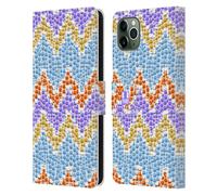 HEAD CASE PELLE DI CAMALEONTE CUSTODIA COVER A PORTAFOGLIO PER APPLE iPHONE