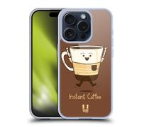 HEAD CASE PERSONALITÀ DEL CAFFÈ CUSTODIA COVER MORBIDA IN GEL PER APPLE iPHONE
