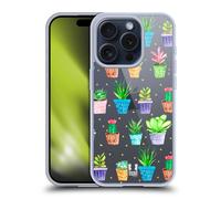 HEAD CASE PIANTE ACQUARELLI CUSTODIA COVER MORBIDA IN GEL PER APPLE iPHONE