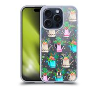 HEAD CASE PIANTE ACQUARELLI CUSTODIA COVER MORBIDA IN GEL PER APPLE iPHONE