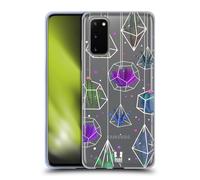 HEAD CASE PIANTE E GEOMETRIE CUSTODIA COVER MORBIDA IN GEL PER SAMSUNG PHONES 1