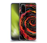 HEAD CASE PICCHI DI COLORE CUSTODIA COVER MORBIDA IN GEL PER SAMSUNG TELEFONI 1