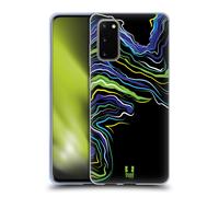 HEAD CASE PICCHI DI COLORE CUSTODIA COVER MORBIDA IN GEL PER SAMSUNG TELEFONI 1