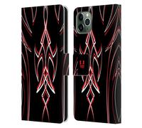 HEAD CASE PINSTRIPES CUSTODIA COVER A PORTAFOGLIO PER APPLE iPHONE TELEFONI