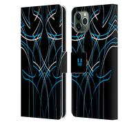 HEAD CASE PINSTRIPES CUSTODIA COVER A PORTAFOGLIO PER APPLE iPHONE TELEFONI