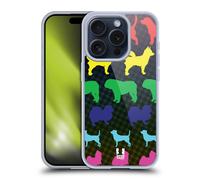 HEAD CASE PIOGGIA RANDOM CUSTODIA COVER MORBIDA IN GEL PER APPLE iPHONE TELEFONI