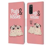 HEAD CASE PIPER IL PUG CUSTODIA COVER A PORTAFOGLIO PER SAMSUNG TELEFONI 1