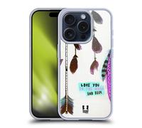 HEAD CASE PIUME D'AMORE CUSTODIA COVER MORBIDA IN GEL PER APPLE iPHONE TELEFONI