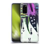 HEAD CASE PIUME D'AMORE CUSTODIA COVER MORBIDA IN GEL PER SAMSUNG TELEFONI 1