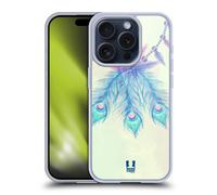 HEAD CASE PIUME DI PAVONE CUSTODIA COVER MORBIDA IN GEL PER APPLE iPHONE PHONES