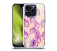HEAD CASE PIUME DI PAVONE CUSTODIA COVER MORBIDA IN GEL PER APPLE iPHONE PHONES