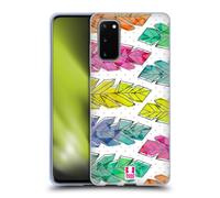 HEAD CASE PIUME GEOMETRICHE CUSTODIA COVER MORBIDA IN GEL PER SAMSUNG TELEFONI 1