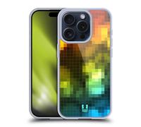 HEAD CASE PIXEL PATTERNS CUSTODIA COVER MORBIDA IN GEL PER APPLE iPHONE TELEFONI